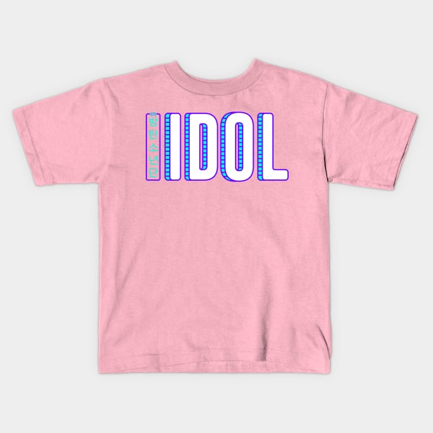 IDOL BTS Kids T-Shirt by MarylinRam18